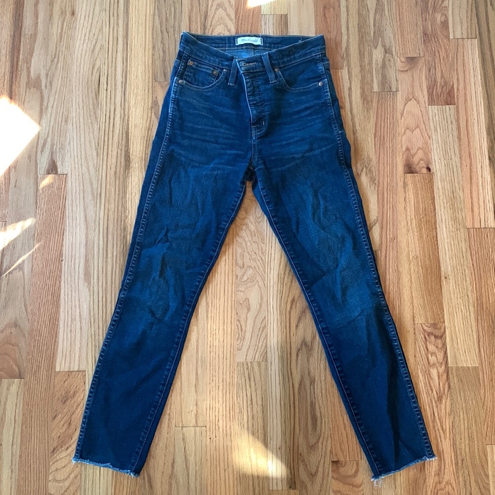 Madewell high rise skinny jeans